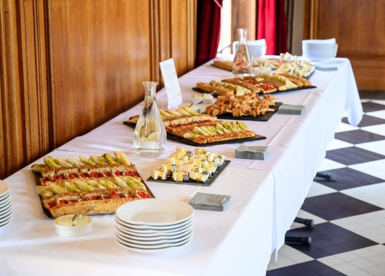 Salles de réception au château de la Turmelière