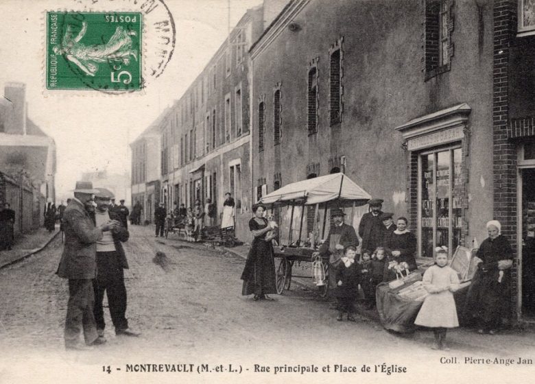 Peut-être un jour de marché… dans la rue du Château.