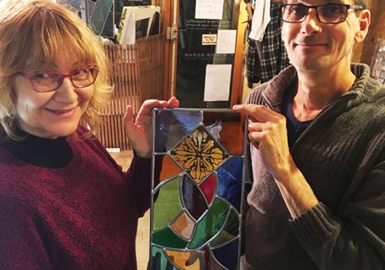 Atelier 1, 2, 3 Vitrail