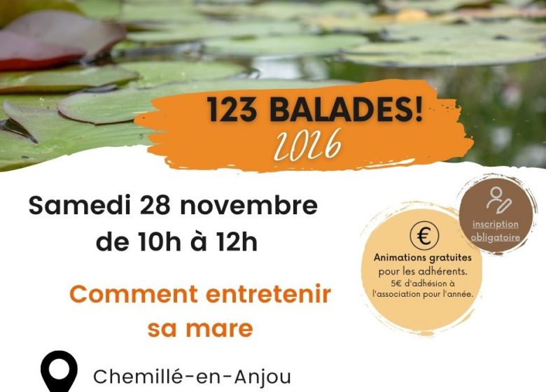 Animation 123 balades – Comment entretenir sa mare avec Horizon Bocage