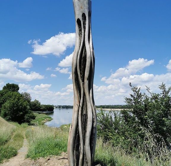 La Loire à Vélo des sculptures