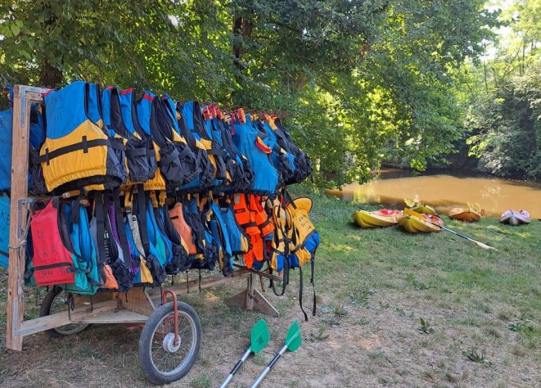 Location de Canoë-Kayak Les Onglées