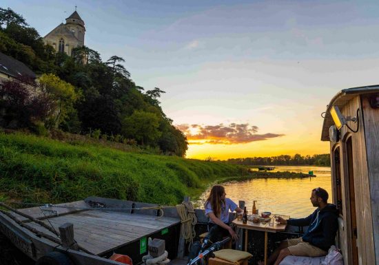 Croisière sur la Loire à bord du bateau habitable “Anguille sous Roche”