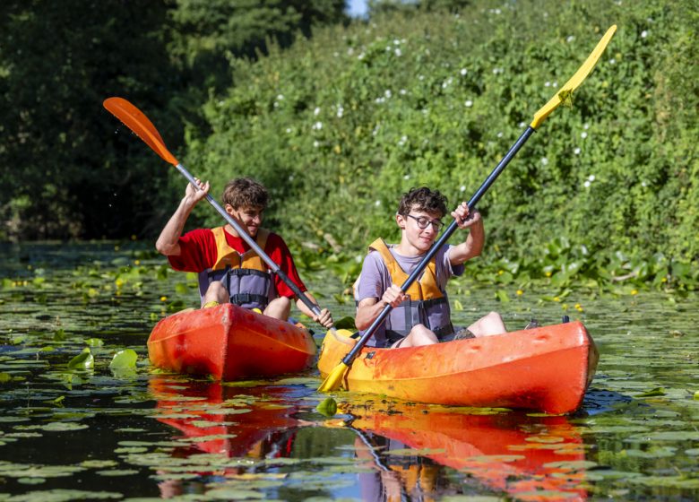 Location de canoë, kayak, paddle avec Èvre Loisirs