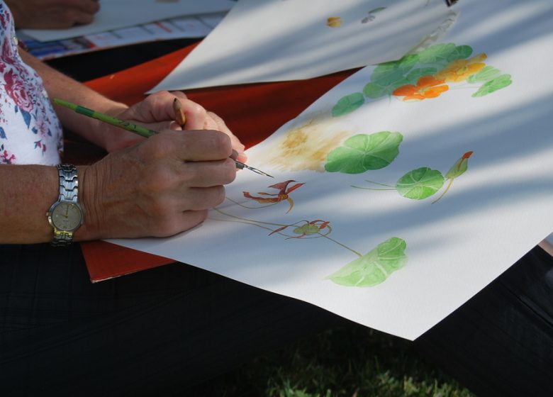 Atelier “Dessiner son herbier” au Jardin Camifolia
