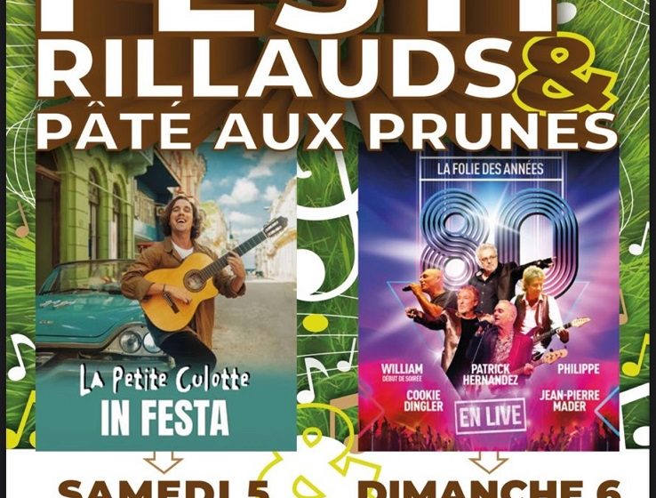Festi’rillauds et pâté aux prunes à Beausse