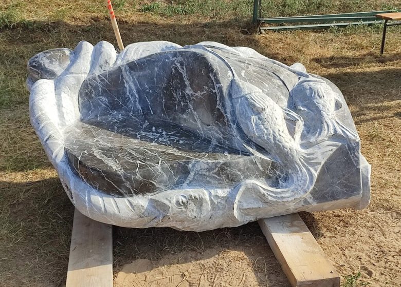 Banc de pêcheurs en bord de Loire