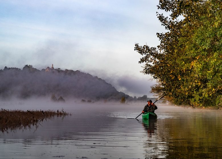 Expérience décarbonée en kayak au fil de la Loire
