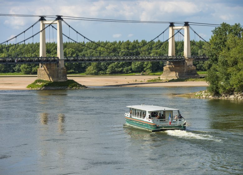 Croisière sur la Loire sur La Ligériade à Montjean-sur-Loire