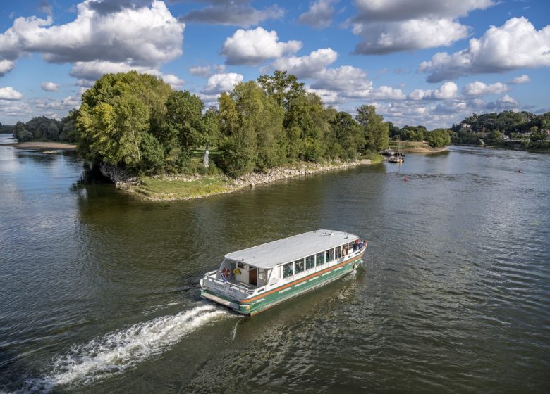 Croisière sur la Loire sur La Ligériade à Montjean-sur-Loire