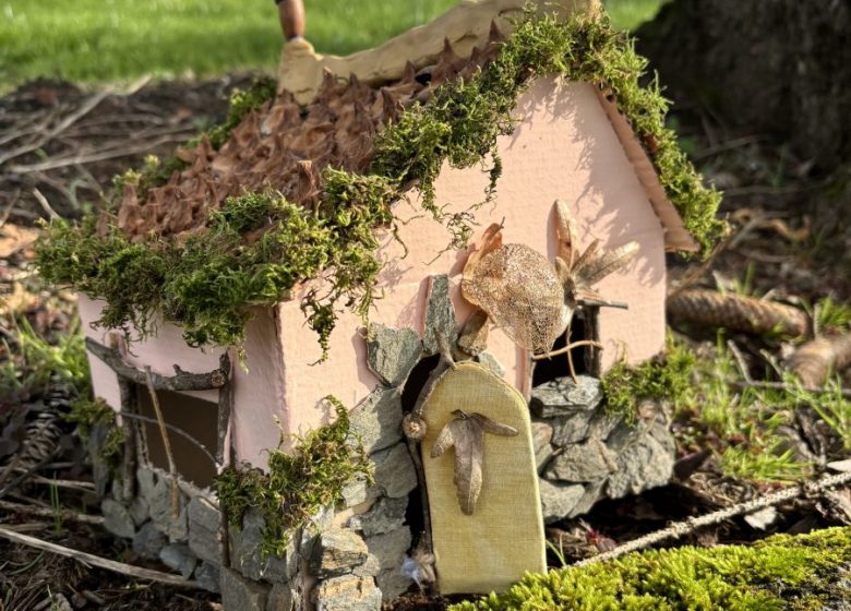 Atelier fabriquer une maison de fée au Jardin Camifolia
