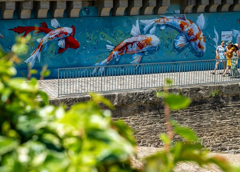 Jeu de piste à Montjean-sur-Loire : entre vie de mariniers et passé industriel