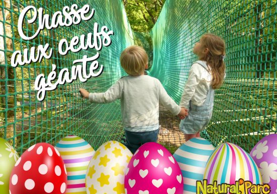 Grande chasse aux oeufs à Natural’Parc