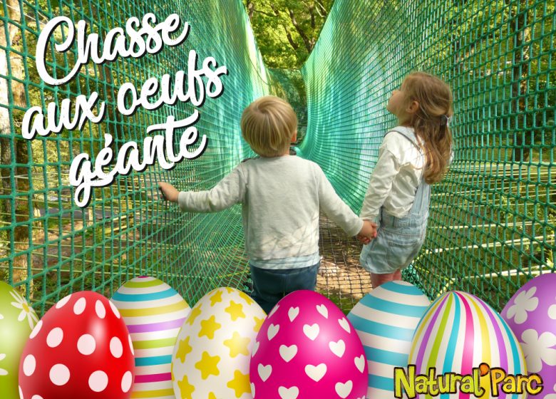 Grande chasse aux oeufs à Natural’Parc