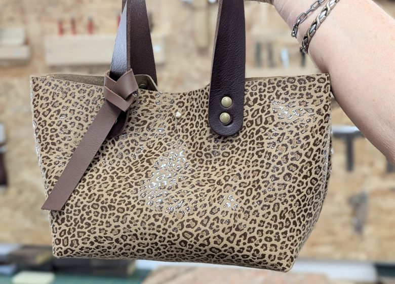 Atelier Maroline : fabrication d’un sac ou d’une besace en cuir artisanal
