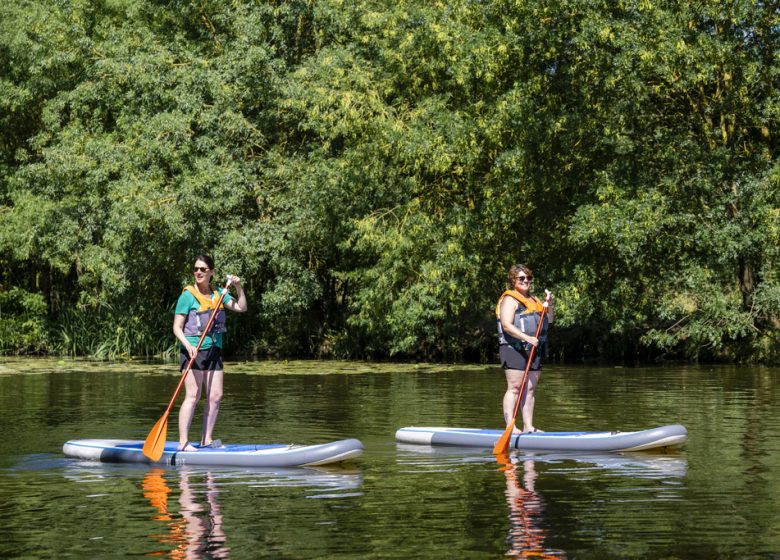 Location de canoë, kayak, paddle avec Èvre Loisirs