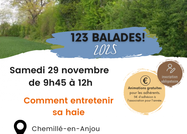 Animation123 Balade ! Comment entretenir sa haie