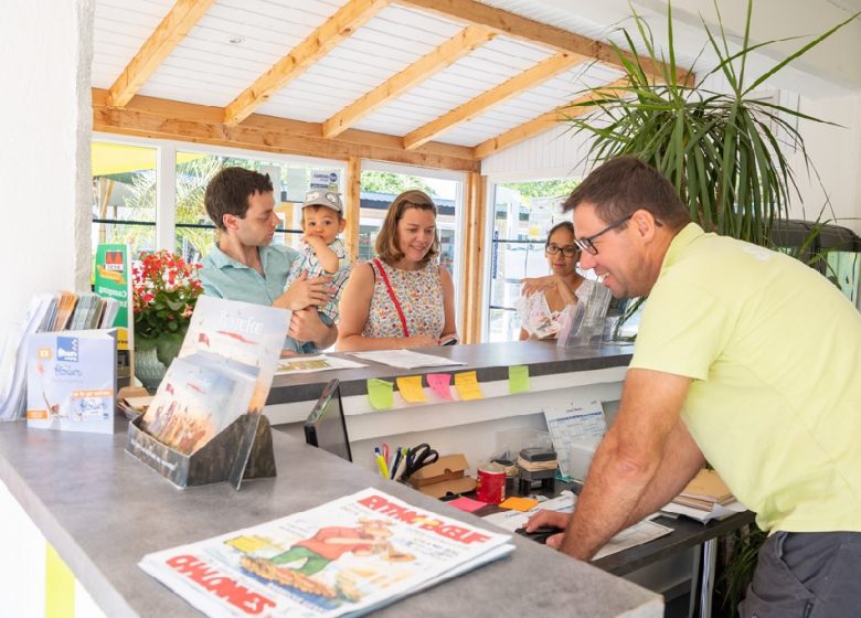 Aire de camping-car du camping Paradis La Promenade