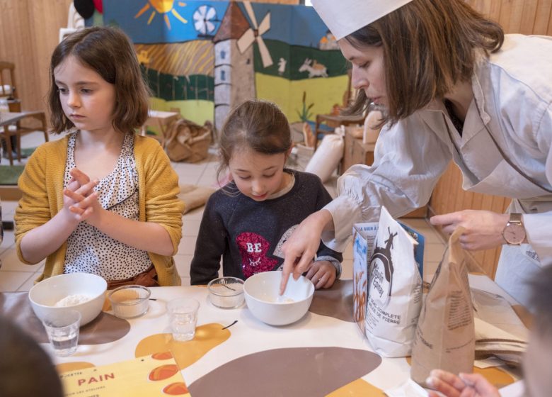 Atelier apprenti crêpier au Moulin de l’Epinay