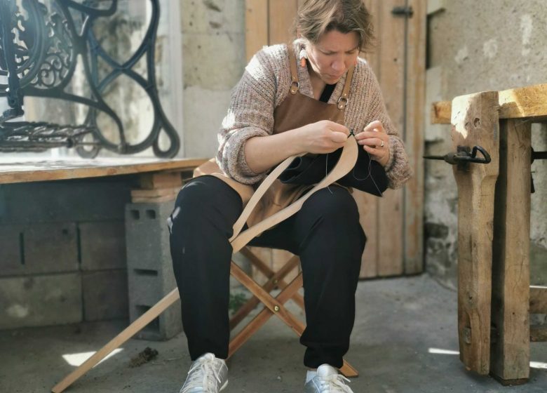 Atelier Maroline : Fabrication d’un sac en cuir artisanal