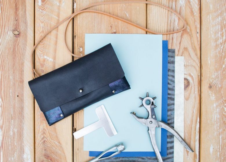 Atelier cuir Maroline : Fabrication d’un sac artisanal