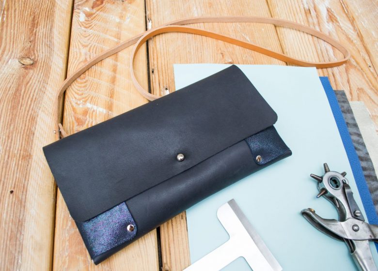 Atelier cuir Maroline : Fabrication d’un sac artisanal