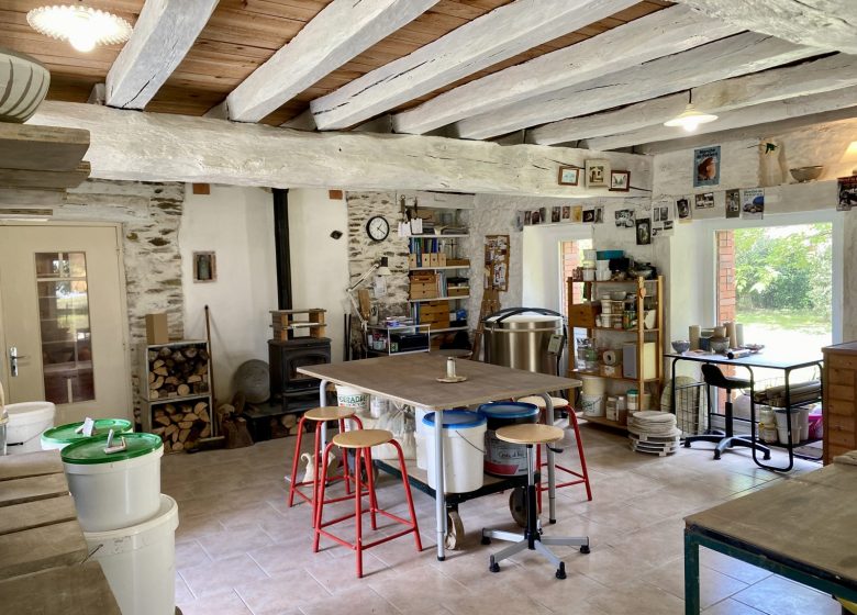 Pascal Durot, atelier de poterie et céramique