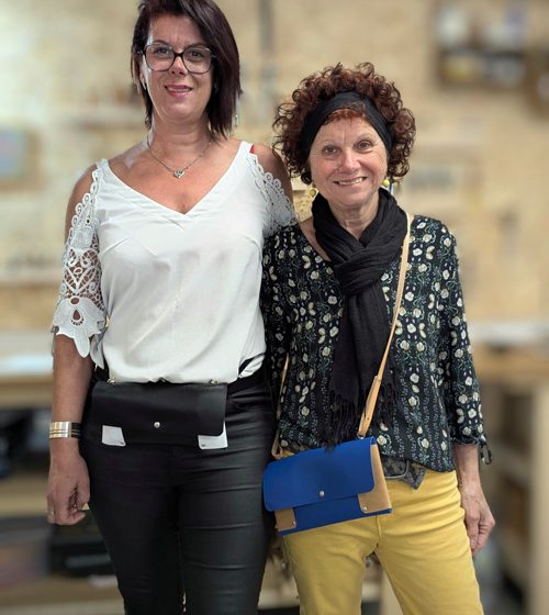 Atelier Maroline : fabrication d’une ceinture artisanale en cuir ou d’un sac banane en cuir