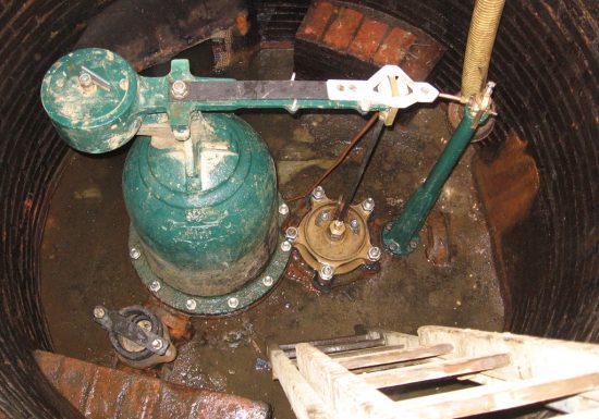 Le bélier hydraulique à Andrezé