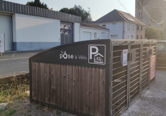 Box à vélos à Notre-Dame-du-Marillais