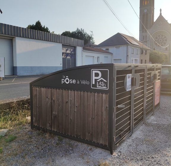 Box à vélos à Notre-Dame-du-Marillais