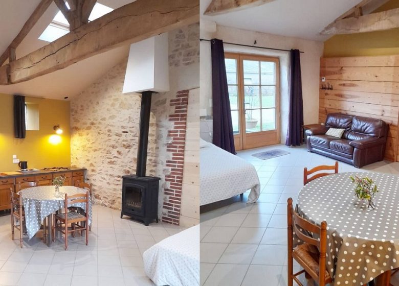 Gite l’Atelier – Ferme Brin de Laine Brin de Paille