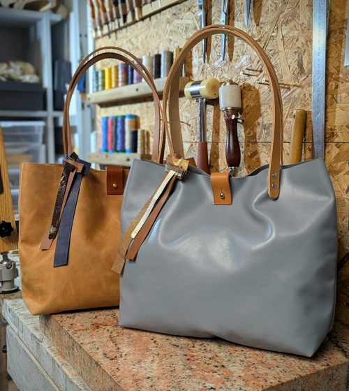 Atelier Maroline : Fabrication d’un sac en cuir artisanal