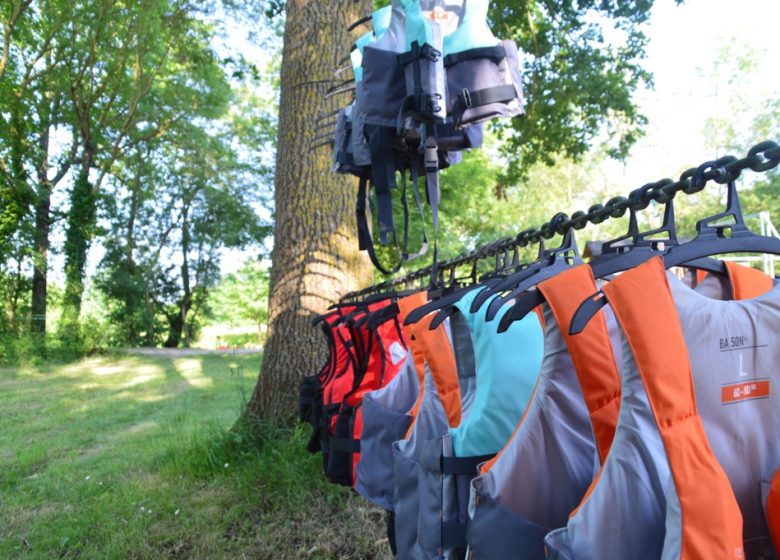 Location de canoë, kayak, paddle avec Èvre Loisirs