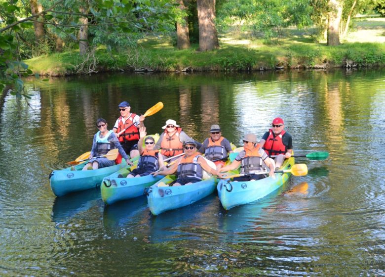 Location de canoë, kayak, paddle avec Èvre Loisirs