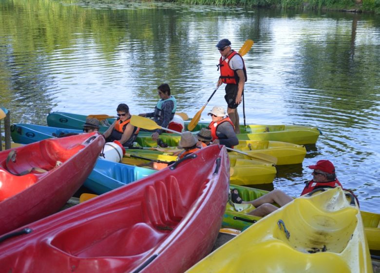 Location de canoë, kayak, paddle avec Èvre Loisirs