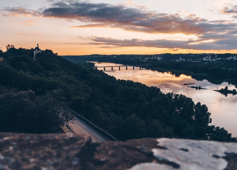 Panorama sur la Loire Le Champalud