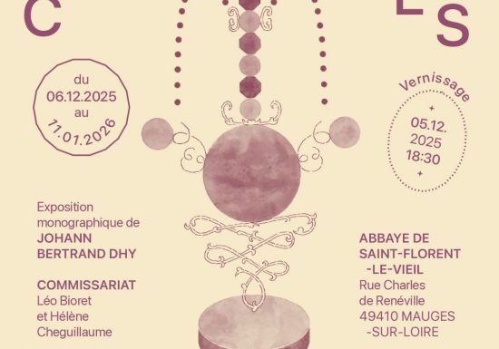 Exposition “Chapitres” de Johann Bertrand Dhy à l’Abbaye de Saint-Florent-le-Vieil