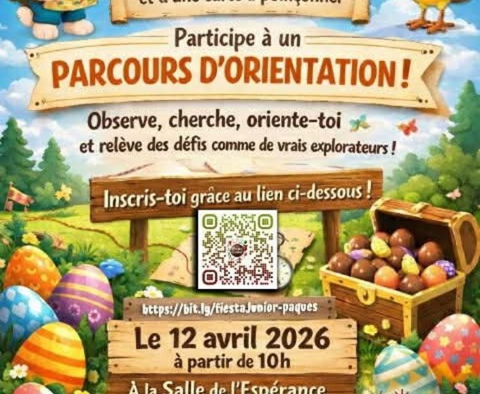 Chasse aux œufs et parcours d’orientation à Saint-Germain-sur-Moine
