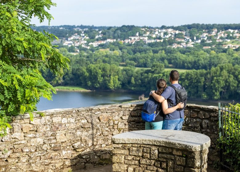 Panorama sur la Loire Le Champalud