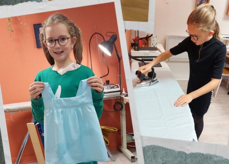 Stage de couture enfant à partir de 8 ans à la Couserie de Clara