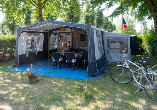 Aire de camping-car du camping Paradis La Promenade