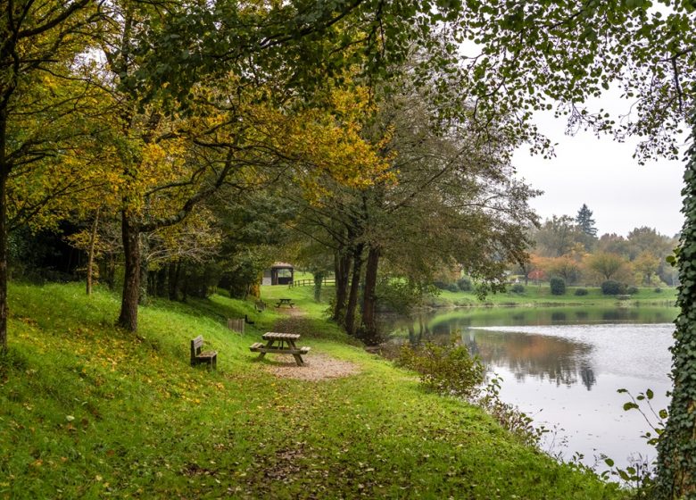 Pêche sur l’étang de Rochefort