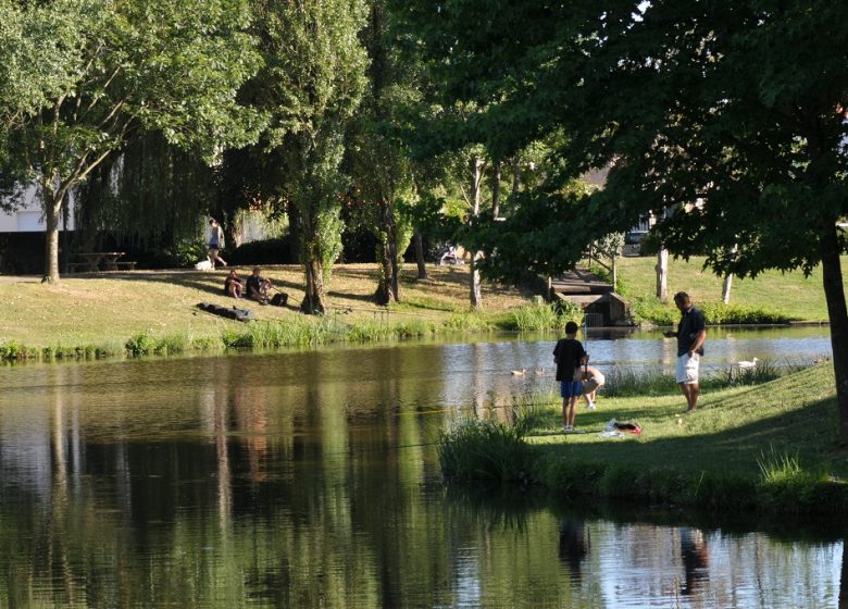 Pêche au plan d’eau de St André de la Marche