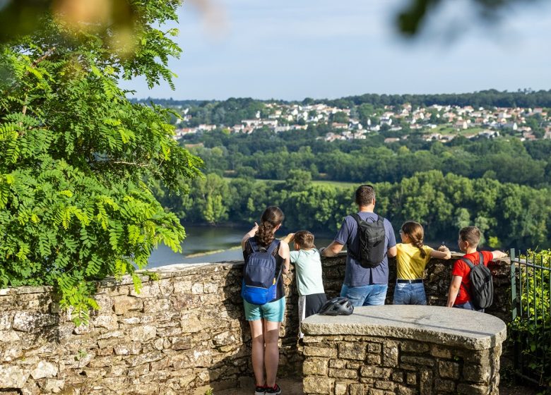 Panorama sur la Loire Le Champalud