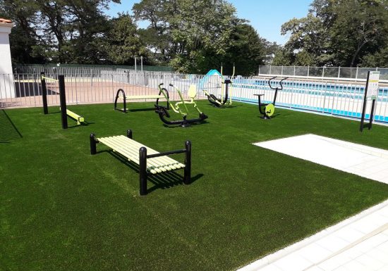 Piscine communale de plein air à Champtoceaux