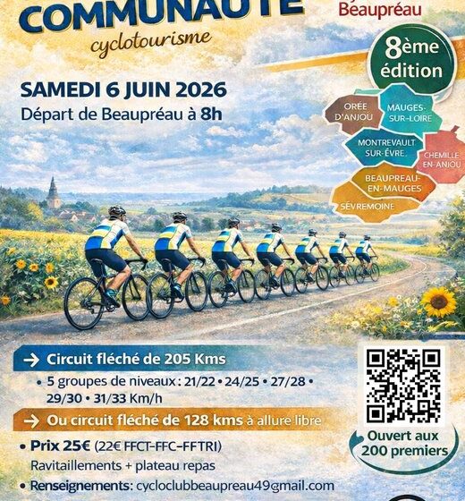 Randonnée vélo Tour de Mauges Communauté
