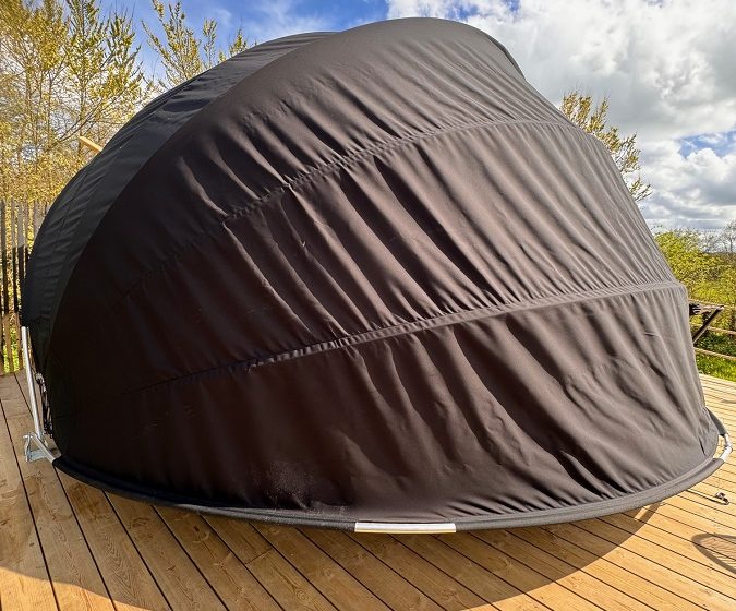 Géode étoilée en bord de Loire