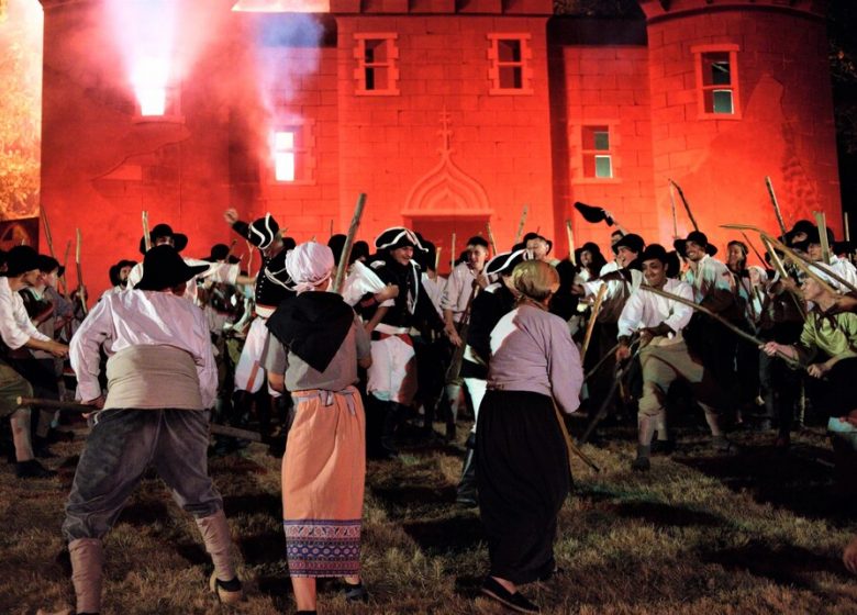 Spectacle théâtre, son et lumière “Jacquou le croquant”