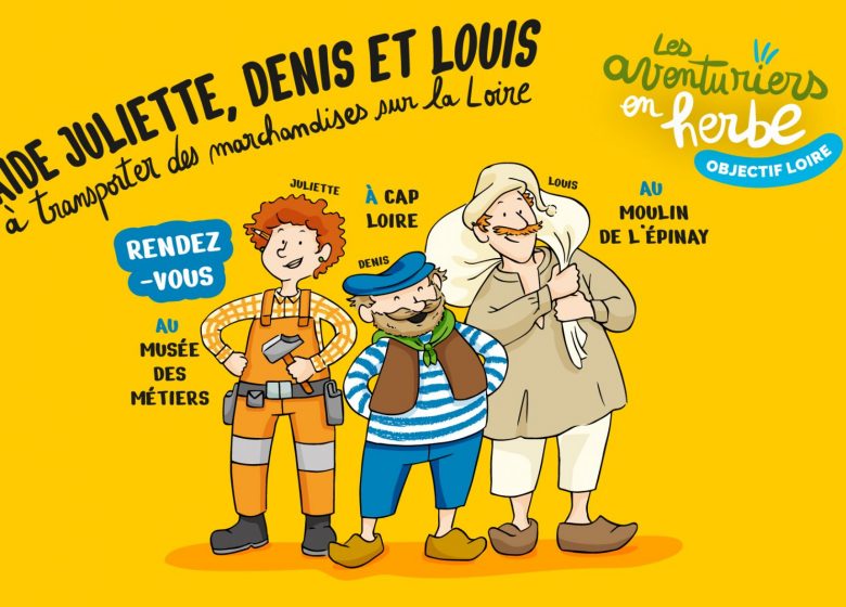 Animation Les aventuriers en herbe à Cap Loire